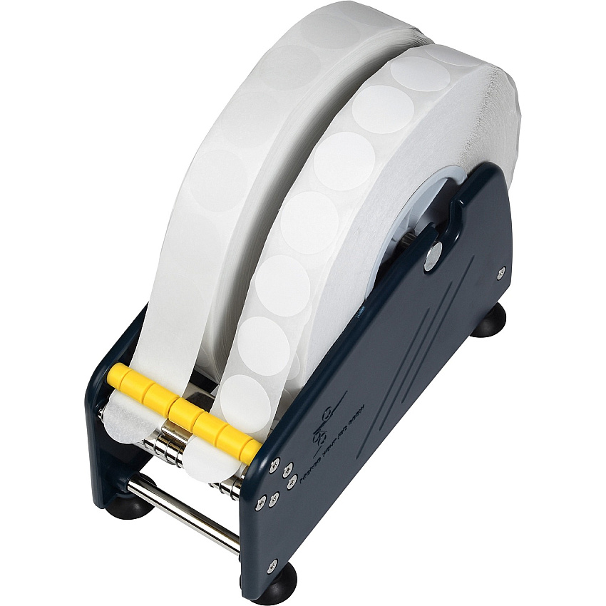 Tatco Adhesive-backed Mailing Seals 1" Diameter - Circle - White - 5000 / Roll - 5000 / Roll (36200)