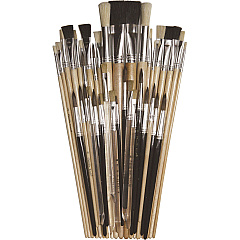 Creativity Street Colossal Crafts Brush Assortment Aluminum Ferrule - 1 Set (5220) Creativity Street Colossal Crafts Brush Assortment Aluminum Ferrule - 1 Set (5220)