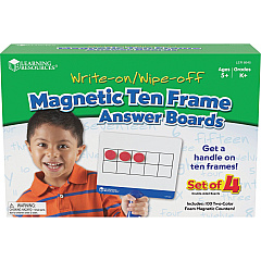 Learning Resources Magnetic 10-frame Answer Boards Learning Board - Theme/Subject: Learning - 4-7 Year - Red, Yellow - 4 / Set (LER6645) Learning Resources Magnetic 10-frame Answer Boards Learning Board - Theme/Subject: Learning - 4-7 Year - Red, Yellow - 4 / Set (LER6645)