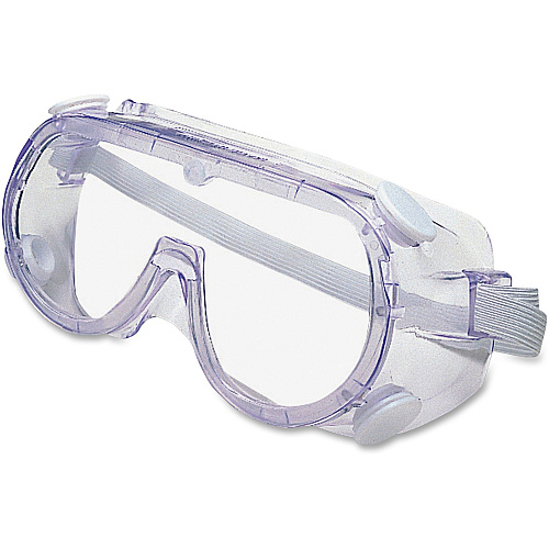 Learning Resources Safety Goggles Universal - Plastic - Clear - Durable, Flexible, Comfortable, Elastic Strap - 1 Each (LER2450)