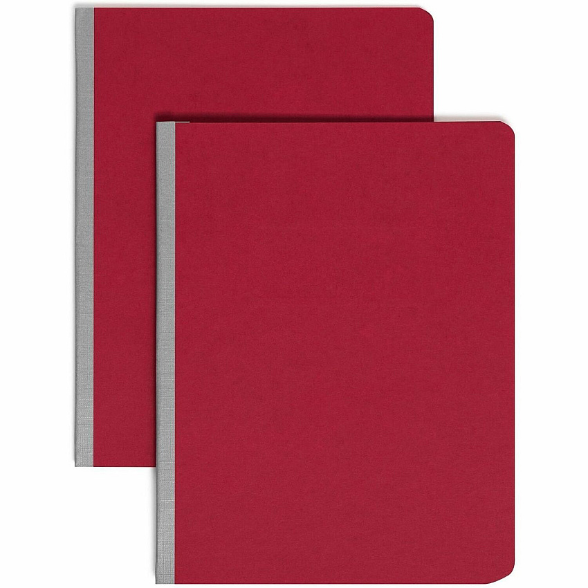 Smead Recycled Fastener Folder 3" Folder Capacity - 8 1/2" x 11" - 3" Expansion - 1 Fastener - 25 pt. - Pressboard - Bright Red - Metal Compressor, Hinged - 60% Recycled - 1 Each (81251)