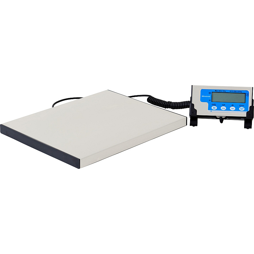 Brecknell Portable Shipping Scale 400 lb / 181 kg Maximum Weight Capacity - White - 1 Each (LPS400)