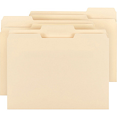 Business Source 1/3 Tab Cut Letter Recycled Top Tab File Folder 8 1/2" x 11" - 3/4" Expansion - Top Tab Location - Assorted Tab Position - 9.5 pt. - 1 Plys - Manila - 10% Recycled - 150 / Box (BSN78950) Business Source 1/3 Tab Cut Letter Recycled Top Tab File Folder 8 1/2" x 11" - 3/4" Expansion - Top Tab Location - Assorted Tab Position - 9.5 pt. - 1 Plys - Manila - 10% Recycled - 150 / Box (BSN78950)