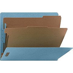 Nature Saver Letter Recycled Classification Folder 8 1/2" x 11" - End Tab Location - 2 Divider - 25 pt. - Fiberboard - Blue - 100% Recycled - 10 / Box (SP17371) Nature Saver Letter Recycled Classification Folder 8 1/2" x 11" - End Tab Location - 2 Divider - 25 pt. - Fiberboard - Blue - 100% Recycled - 10 / Box (SP17371)