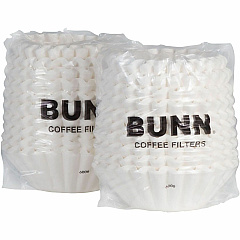 BUNN Heavyweight Coffee Filters Heavyweight, Disposable - 1 Carton - White (201060000) BUNN Heavyweight Coffee Filters Heavyweight, Disposable - 1 Carton - White (201060000)