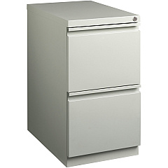 Lorell 23" File/File Mobile File Cabinet with Full-Width Pull 15" Width x 22.9" Depth x 27.7" Height - 2 x Drawer(s) for File - Letter - Vertical - Ball-bearing Suspension, Security Lock, Recessed Handle - Light Gray - Steel - Recycled - 1 Each (LLR49531) Lorell 23" File/File Mobile File Cabinet with Full-Width Pull 15" Width x 22.9" Depth x 27.7" Height - 2 x Drawer(s) for File - Letter - Vertical - Ball-bearing Suspension, Security Lock, Recessed Handle - Light Gray - Steel - Recycled - 1 Each (LLR49531)