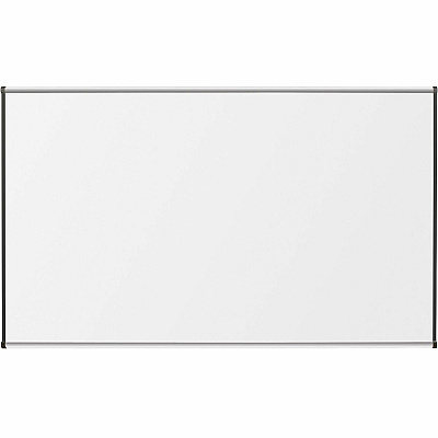 Lorell Dry-Erase Marker Board 96" (8 ft) Width x 48" (4 ft) Height - Porcelain Enameled Steel Surface - Satin Aluminum Frame - Magnetic - Ghost Resistant - 1 Each (LLR55628)