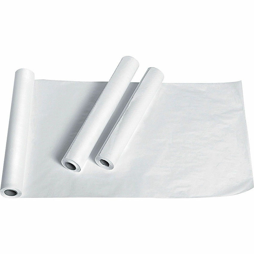 Medline Standard Smooth Exam Table Paper 225 ft Length x 18" Width - Paper - Crepe - 12 / Carton (NON23322)