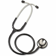 Medline Accucare Stethoscope Black - Adult - 1 Each (MDS92260)