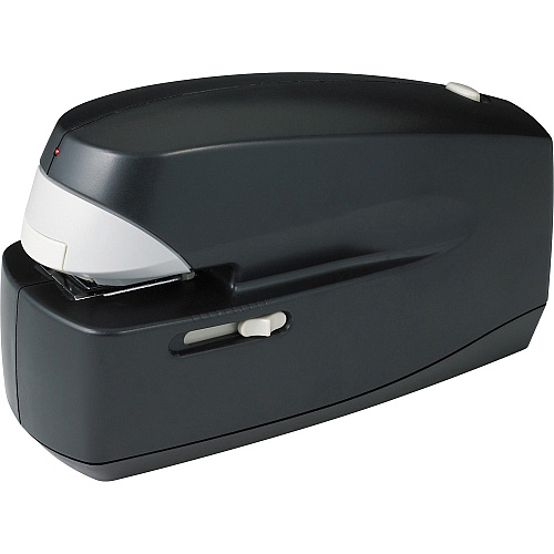 Business Source 25-Sheet Capacity Electric Stapler Staples Upto 25 Sheet - Holds Upto 210 Staple - Full Strip - Staple Size: 0.25" - 1.38" Throat Depth - Black - 1 Each (BSN62829)