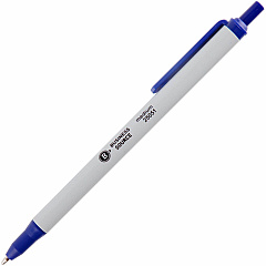 Business Source Retractable Ballpoint Pens Medium Pen Point - Retractable - Blue Ink - Gray Barrel - 12 / Dozen (BSN25051) Business Source Retractable Ballpoint Pens Medium Pen Point - Retractable - Blue Ink - Gray Barrel - 12 / Dozen (BSN25051)