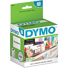 Dymo LabelWriter Multipurpose Label 2 1/8" Width x 2 3/4" Length - Rectangle - Direct Thermal - White - 320 / Roll - 320 / Roll (30324) Dymo LabelWriter Multipurpose Label 2 1/8" Width x 2 3/4" Length - Rectangle - Direct Thermal - White - 320 / Roll - 320 / Roll (30324)