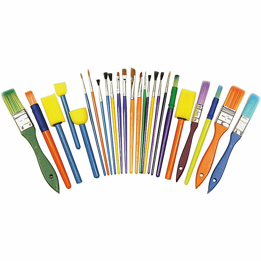 Creativity Street Assorted Brush Starter Set 25 / Set (5180)