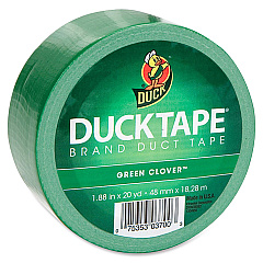 Duck Brand Brand Color Duct Tape 20 yd Length x 1.88" Width - Green - For Repairing, Color Coding, Packing, Crafting - 1 Roll (1304968RL) Duck Brand Brand Color Duct Tape 20 yd Length x 1.88" Width - Green - For Repairing, Color Coding, Packing, Crafting - 1 Roll (1304968RL)