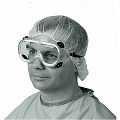 Medline Standard Fluid-Protection Lab Goggles Recommended for: Eye, Laboratory - Large - Fluid Protection - Elastic - Clear - Vented, Impact Resistant, Latex-free - 1 Each (NON24776) Medline Standard Fluid-Protection Lab Goggles Recommended for: Eye, Laboratory - Large - Fluid Protection - Elastic - Clear - Vented, Impact Resistant, Latex-free - 1 Each (NON24776)