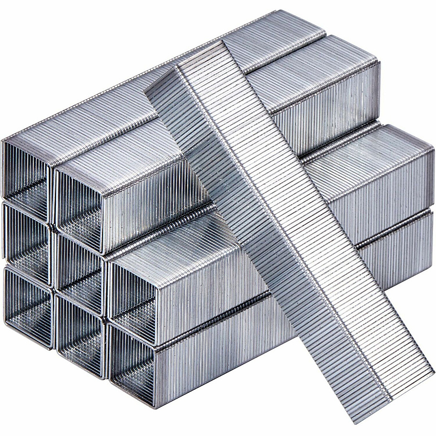 Bostitch 1/2" Heavy Duty Staples 5000 Heavy Duty - 1/2" Leg - 1/2" Crown - Holds 85 Sheet(s) - Heavy Duty, Chisel Point - Silver - High Carbon Steel - 5000/Box - 1 Each (SB35125M)