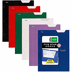 Mead Pocket Folder 4 Internal Pocket - Assorted - 6 / Pack (38058) Mead Pocket Folder 4 Internal Pocket - Assorted - 6 / Pack (38058)
