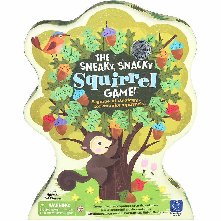 Educational Insights Sneaky Snacky Squirrel Game Theme/Subject: Animal - 3-5 Year - 1 Each (3405)