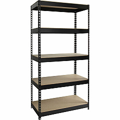 Lorell Fortress Riveted Shelving (61621) Lorell Fortress Riveted Shelving (61621)