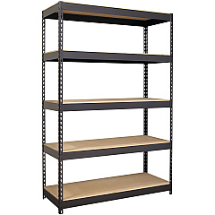 Lorell Fortress Riveted Shelving (61622) Lorell Fortress Riveted Shelving (61622)
