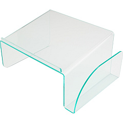 Lorell Phone Stand 5.50" Height x 11" Width x 10" Depth - Acrylic - Clear, Green - Durable, Lightweight - 1 Each (LLR80661) Lorell Phone Stand 5.50" Height x 11" Width x 10" Depth - Acrylic - Clear, Green - Durable, Lightweight - 1 Each (LLR80661)