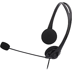 Compucessory Lightweight Stereo Headphones with Mic Stereo - Mini-phone (3.5mm) - Wired - 32 Ohm - 20 Hz to 20 kHz - Over-the-head - Binaural - Semi-open - 5.92 ft Cable - Black - 1 Each (15154) Compucessory Lightweight Stereo Headphones with Mic Stereo - Mini-phone (3.5mm) - Wired - 32 Ohm - 20 Hz to 20 kHz - Over-the-head - Binaural - Semi-open - 5.92 ft Cable - Black - 1 Each (15154)