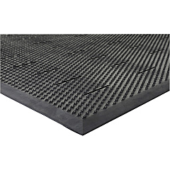 Genuine Joe Free Flow Comfort Anti-fatigue Mat 48" Length x 36" Width x 0.500" Thickness - Rubber - Black - 1 Each (GJO32590) Genuine Joe Free Flow Comfort Anti-fatigue Mat 48" Length x 36" Width x 0.500" Thickness - Rubber - Black - 1 Each (GJO32590)