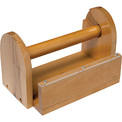 Creativity Street Wood Masking Tape Holder Holds Total 8 Tape(s) - Wood - Brown - 1 Each (3861)
