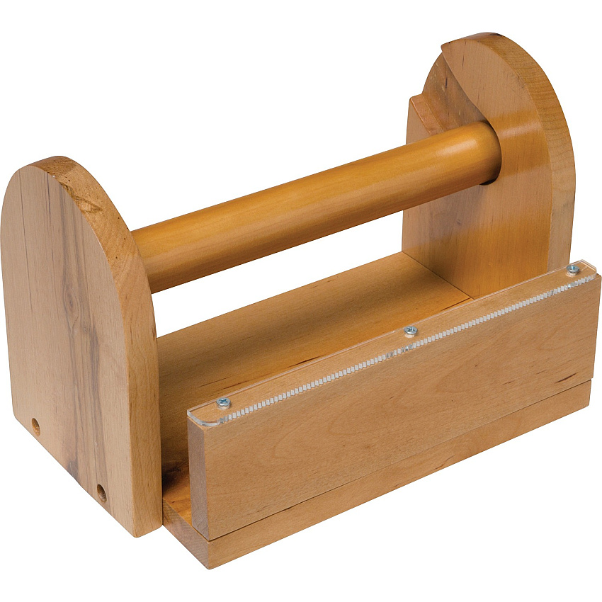 Creativity Street Wood Masking Tape Holder Holds Total 8 Tape(s) - Wood - Brown - 1 Each (3861)