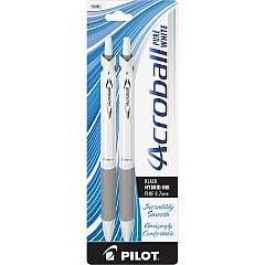Pilot .7mm Retractable Pens 0.7 mm Fine Pen Point - Refillable - Retractable - Black Ink - Advanced Ink - White Barrel - 2 / Pack (31895) Pilot .7mm Retractable Pens 0.7 mm Fine Pen Point - Refillable - Retractable - Black Ink - Advanced Ink - White Barrel - 2 / Pack (31895)