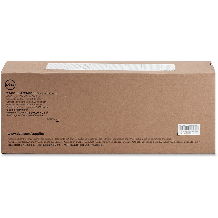 Dell T6J1J Black Toner Cartridge