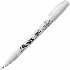 Sharpie Extra Fine Oil-Based Paint Marker White Ink - Oil Based - 1 Each (35531) Sharpie Extra Fine Oil-Based Paint Marker White Ink - Oil Based - 1 Each (35531)