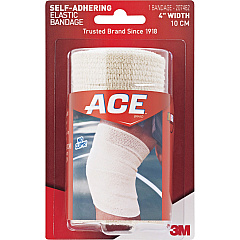 Ace Self-adhering Elastic Bandage - 4" Width - Tan - 1 Each (207462) Ace Self-adhering Elastic Bandage - 4" Width - Tan - 1 Each (207462)