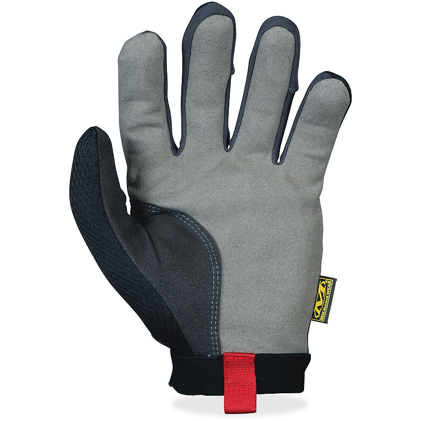 Mechanix Wear 2-way Stretch Utility Gloves 9 Size Number - Medium Size - Black - Stretchable, Air Vent, Reinforced Palm Pad, Snag Resistant, Hook & Loop - 1 Pair (H1505009)