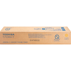 Toshiba TFC50UY Yellow Toner Cartridge