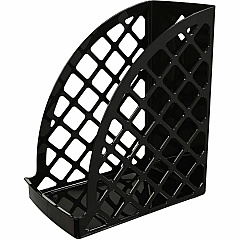Deflecto Sustainable Office Magazine File Black - 1 Each (34904)
