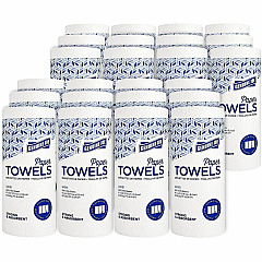 Genuine Joe Kitchen Roll Flexible Size Towels 2 Ply - 1 5/8" Core - White - 24 / Carton (GJO24081) Genuine Joe Kitchen Roll Flexible Size Towels 2 Ply - 1 5/8" Core - White - 24 / Carton (GJO24081)