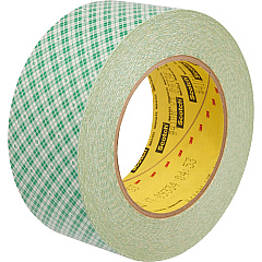 Scotch Double-Coated Paper Tape 36 yd Length x 2" Width x 6 mil Thickness - 3" Core - Natural - Kraft - Rubber Backing - Chemical Resistant, Temperature Resistant, Moisture Resistant, UV Resistant - For General Purpose, Multipurpose - 1 Roll (410M2X36)