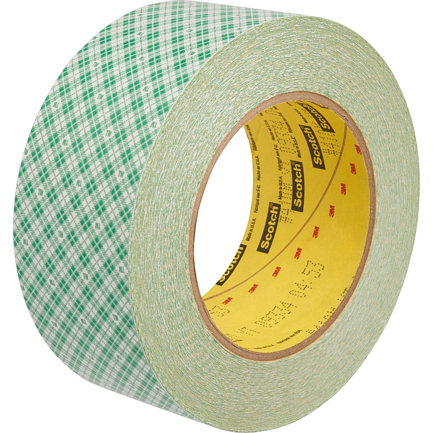 Scotch Double-Coated Paper Tape 36 yd Length x 2" Width x 6 mil Thickness - 3" Core - Natural - Kraft - Rubber Backing - Chemical Resistant, Temperature Resistant, Moisture Resistant, UV Resistant - For General Purpose, Multipurpose - 1 Roll (410M2X36)