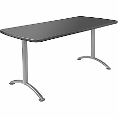 Iceberg Arc Fixed Height Table 36X72 Rectangular, Graphite (69227) Iceberg Arc Fixed Height Table 36X72 Rectangular, Graphite (69227)