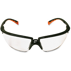 3M Privo Unisex Protective Eyewear Standard - Ultraviolet Protection - Orange - Clear Lens - Black Frame - Comfortable, Anti-fog, UV Resistant, Nose Bridge - 1 Each (122610000020) 3M Privo Unisex Protective Eyewear Standard - Ultraviolet Protection - Orange - Clear Lens - Black Frame - Comfortable, Anti-fog, UV Resistant, Nose Bridge - 1 Each (122610000020)