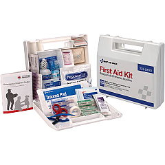 First Aid Only 25 Person Bulk First Aid Kit 107 x Piece(s) For 25 x Individual(s) - 2.5" Height x 8.4" Width x 9" Depth - Plastic Case - 1 Each (223UFAO) First Aid Only 25 Person Bulk First Aid Kit 107 x Piece(s) For 25 x Individual(s) - 2.5" Height x 8.4" Width x 9" Depth - Plastic Case - 1 Each (223UFAO)