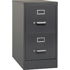 Lorell Fortress Series 26-1/2" Commercial-Grade Vertical File Cabinet 15" Width x 26.5" Depth x 28.4" Height - 2 x Drawer(s) for File - Letter - Vertical - Drawer Extension, Security Lock, Label Holder, Pull Handle - Charcoal - Steel - Recycled (LLR66911) Lorell Fortress Series 26-1/2" Commercial-Grade Vertical File Cabinet 15" Width x 26.5" Depth x 28.4" Height - 2 x Drawer(s) for File - Letter - Vertical - Drawer Extension, Security Lock, Label Holder, Pull Handle - Charcoal - Steel - Recycled (LLR66911)