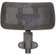 Lorell Mesh High-Back Office Headrest Black - Nylon - 1 Each (LLR85562) Lorell Mesh High-Back Office Headrest Black - Nylon - 1 Each (LLR85562)