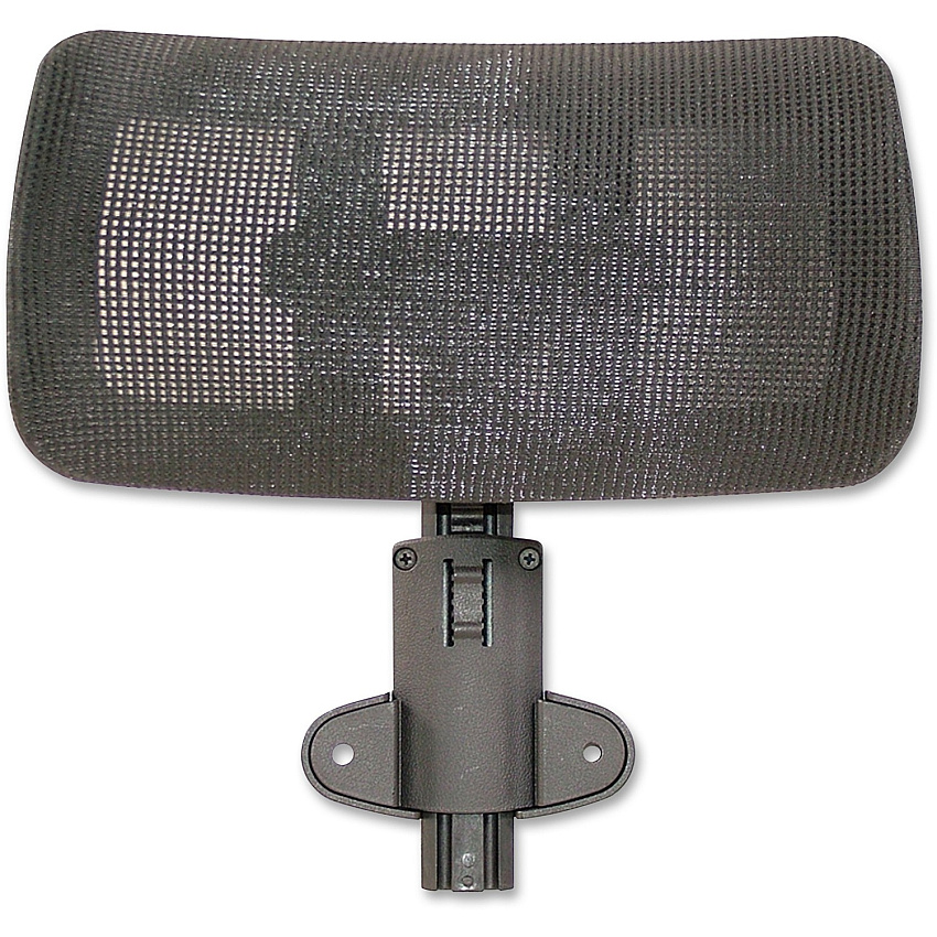Lorell Mesh High-Back Office Headrest Black - Nylon - 1 Each (LLR85562)