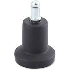 Lorell Bell Glides Black - Metal, Nylon - 5 / Set (LLR33447) Lorell Bell Glides Black - Metal, Nylon - 5 / Set (LLR33447)
