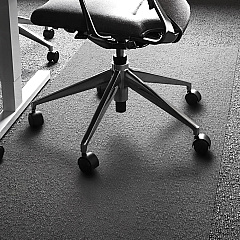 Floortex Cleartex Ultimat® Polycarbonate Rectangular Chair Mat for Carpets - 60" x 118" Carpet, Home, Office - 118" Length x 60" Width x 0.090" Depth x 0.090" Thickness - Rectangular - Polycarbonate, Polyvinyl Chloride (PVC) - Clear - 1 (1115030023ER) Floortex Cleartex Ultimat® Polycarbonate Rectangular Chair Mat for Carpets - 60" x 118" Carpet, Home, Office - 118" Length x 60" Width x 0.090" Depth x 0.090" Thickness - Rectangular - Polycarbonate, Polyvinyl Chloride (PVC) - Clear - 1 (1115030023ER)