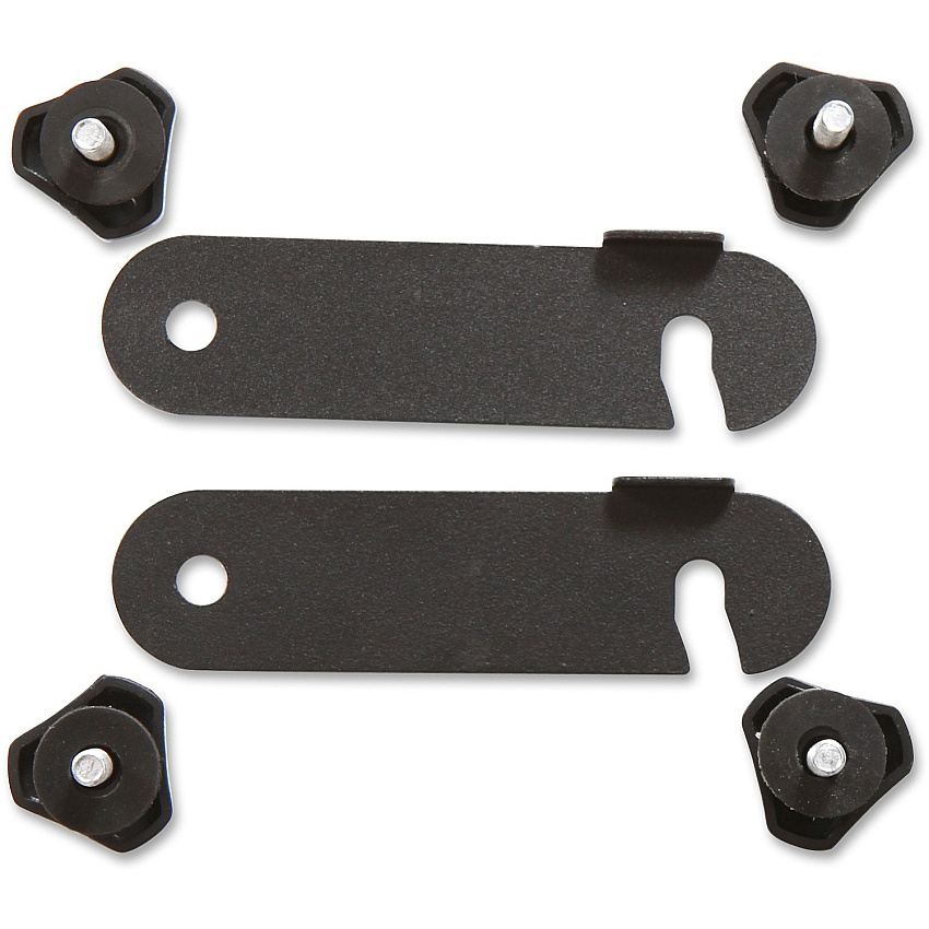 Lorell Preference Training Table Connector 4.63" Width x 1.25" Depth x 0.37" Height - Metal - Black - 1 Set (LLR60723)