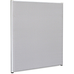 Lorell Panel System Partition Fabric Panel 60.4" Width x 71" Height - Steel Frame - Gray - 1 Each (LLR90250)
