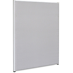 Lorell Panel System Partition Fabric Panel 48.4" Width x 71" Height - Steel Frame - Gray - 1 Each (LLR90251)